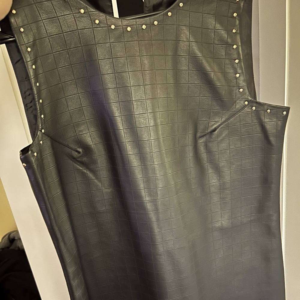 New never been worn SHEIN leather style dress